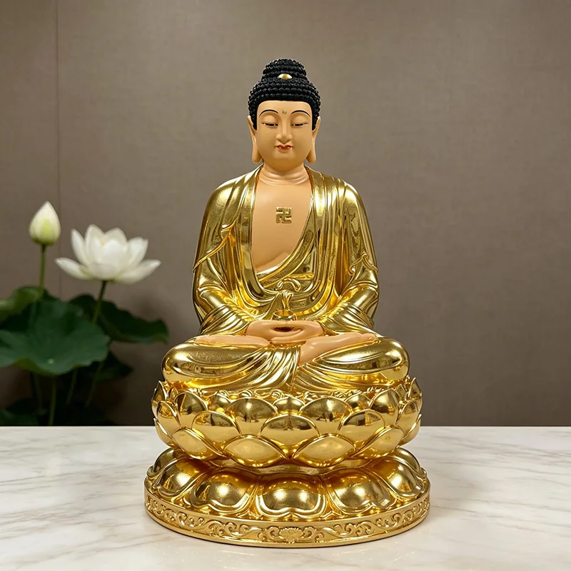 3-laags Lotus Sakyamuni Boeddhabeeld