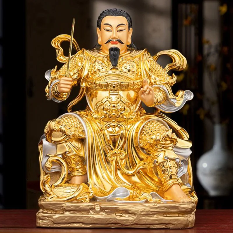 Messing Taoïstische God Zhenwu Keizer Xuan Tian Shang Di