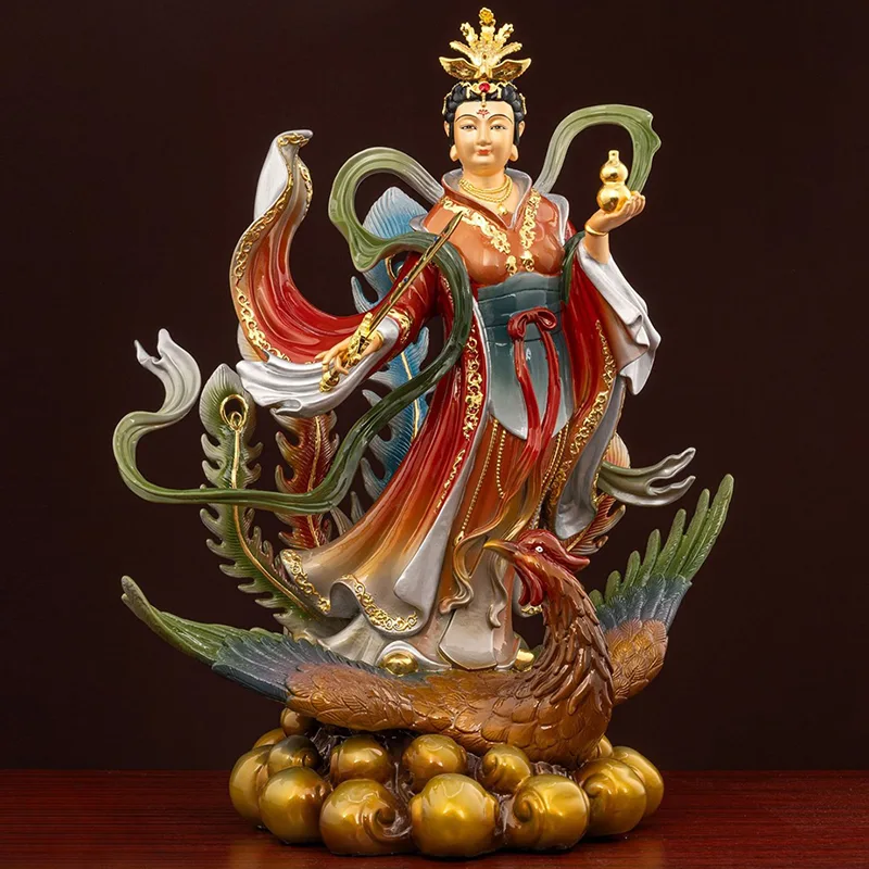 Heilig altaar Phoenix zwaard kalebas Jiutian Xuannv standbeeld
